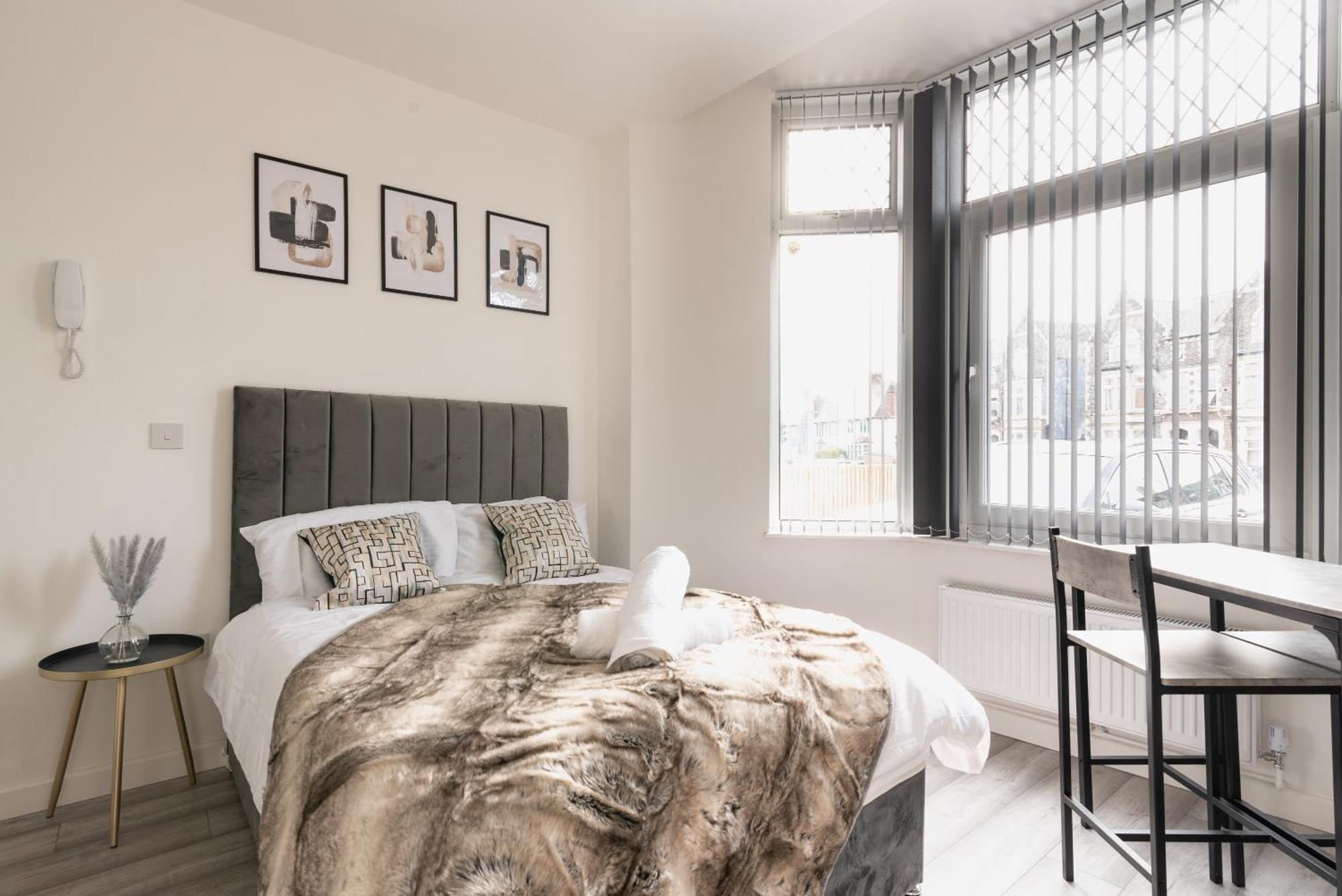 Cosy Cardiff Apartments - Garden Lounge Luaran gambar